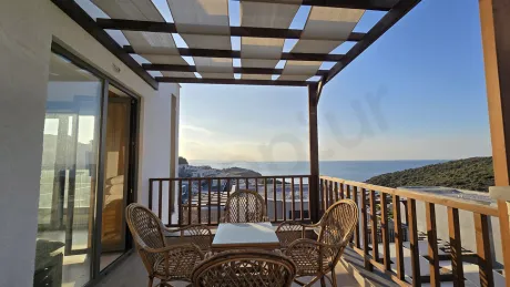 Muğla Milas'ta Taşınmaya Hazır, Deniz ve Koy Manzaralı Satılık 3+1 Villa