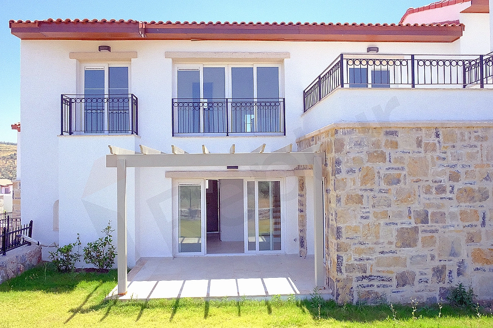 Bodrum'da satılık villa dış cephe görseli.