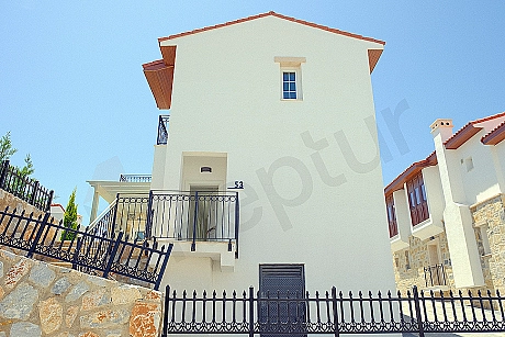 Bodrum'da satılık villa dış cephe görseli.