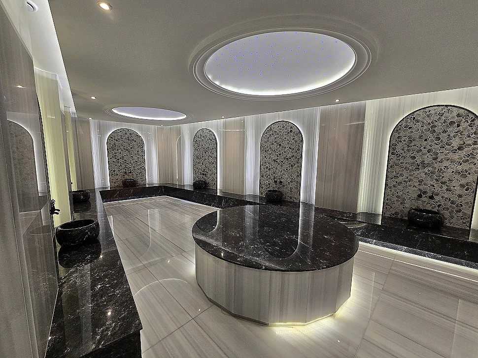 Lüks spa alanı görseli.
