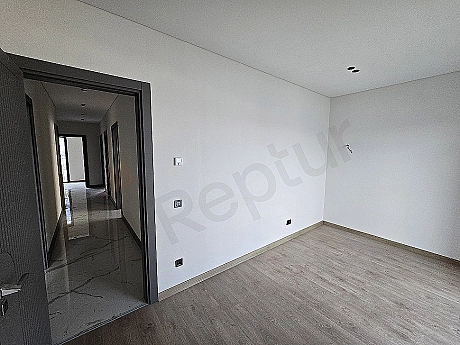 Lüks villa yatak odası iç mekanı