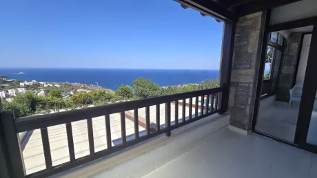Bodrum Yalıkavak’ta Özel Yaşam Alanına Sahip Satılık Kapanmaz Deniz Manzaralı 4+1 Dubleks Villa