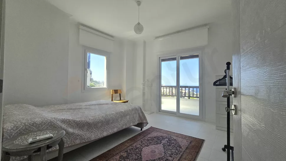 Bodrum Yalıkavak’ta Özel Yaşam Alanına Sahip Satılık Kapanmaz Deniz Manzaralı 4+1 Dubleks Villa