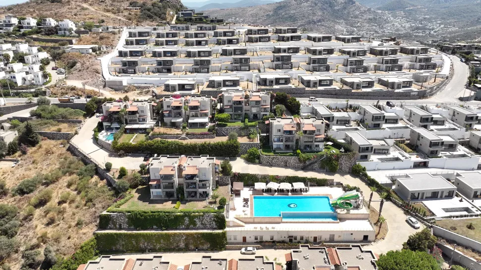 Bodrum Yalıkavak’ta Özel Yaşam Alanına Sahip Satılık Kapanmaz Deniz Manzaralı 4+1 Dubleks Villa