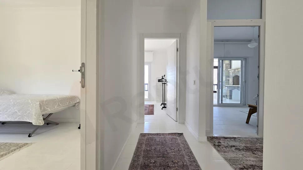 Bodrum Yalıkavak’ta Özel Yaşam Alanına Sahip Satılık Kapanmaz Deniz Manzaralı 4+1 Dubleks Villa