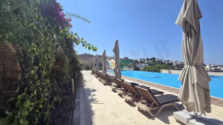 Bodrum Yalıkavak’ta Özel Yaşam Alanına Sahip Satılık Kapanmaz Deniz Manzaralı 4+1 Dubleks Villa