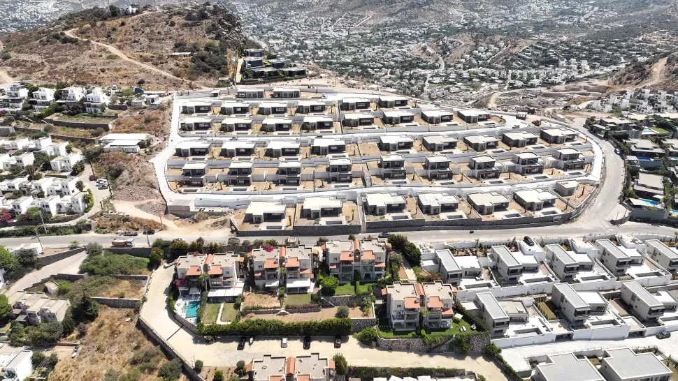 Bodrum Yalıkavak’ta Özel Yaşam Alanına Sahip Satılık Kapanmaz Deniz Manzaralı 4+1 Dubleks Villa