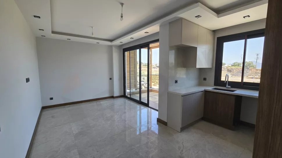 Bodrum'da Sosyal Tesisli Satılık 1+1 Daire | Oturma İznine Uygun