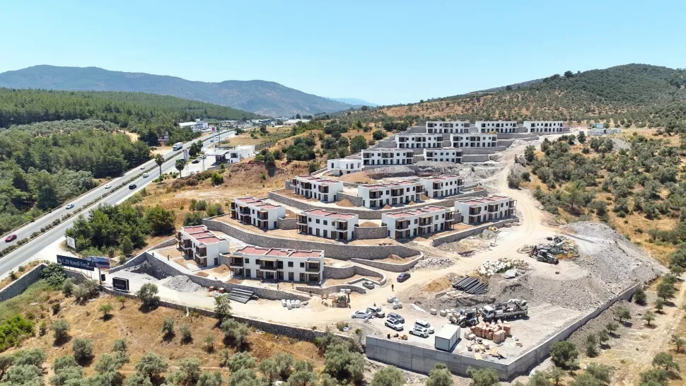 Bodrum'da Sosyal Tesisli Satılık 1+1 Daire | Oturma İznine Uygun