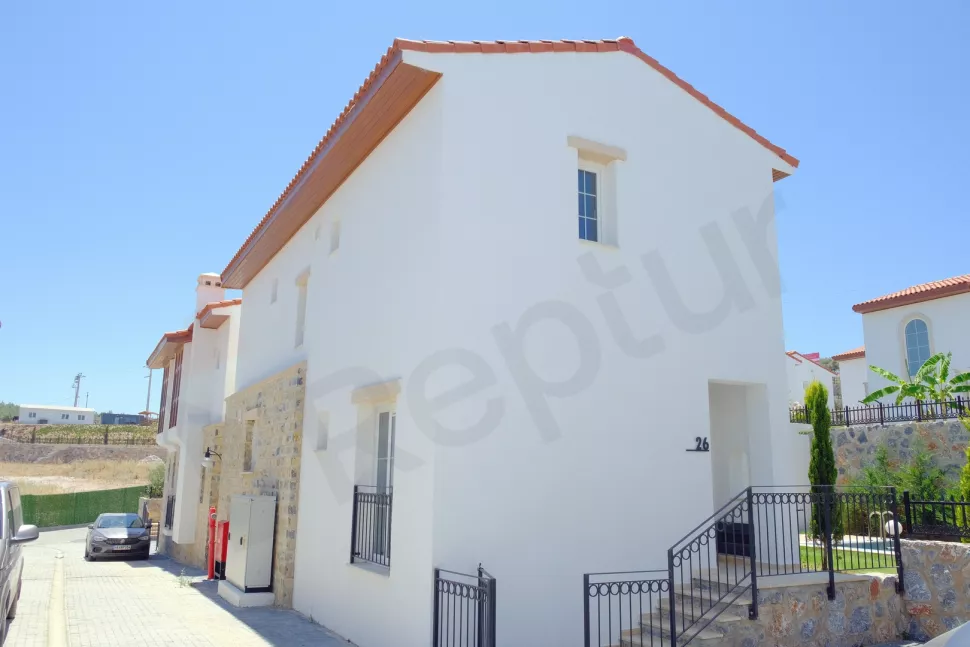 Bodrum'da satılık villa dış cephe görseli.