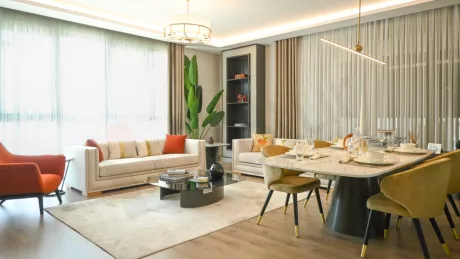Kartal’da Kapalı Havuzlu ve Güvenlikli Sitede Satılık Lüks Daire