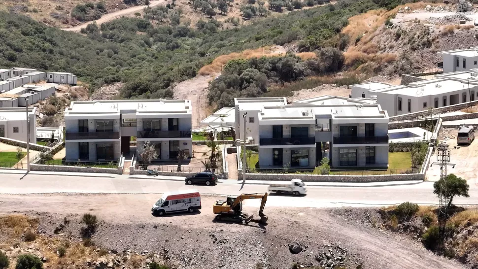 Bodrum'da Satılık Sıfır 1+1 Daire - Havuzlu ve Oturma İznine Uygun