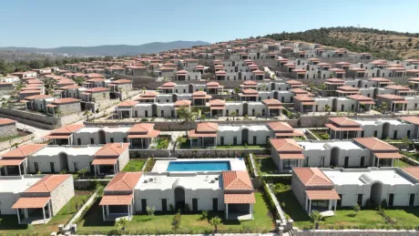 Bodrum'da Oturma İznine Uygun Yeni Teslim Havuzlu 2+1 Villa