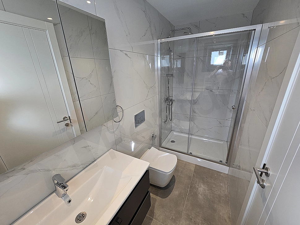 Eşyalı daire banyo görseli