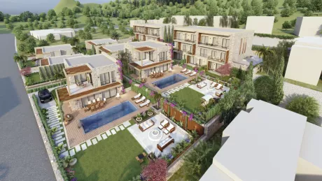 Bodrum'da Denize Sıfır Vatandaşlığa Uygun Satılık Premium Villa