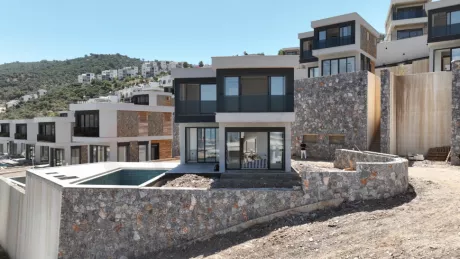 Bodrum Denize Sıfır Satılık Villa - Özel Plajlı ve Vatandaşlığa Uygun