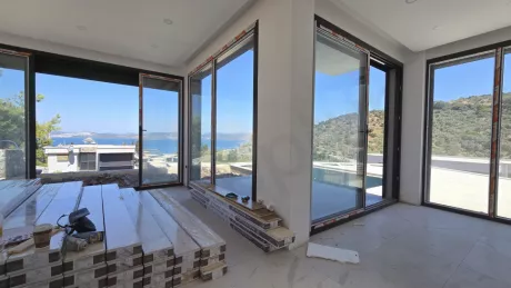 Bodrum Denize Sıfır Satılık Villa - Özel Plajlı ve Vatandaşlığa Uygun