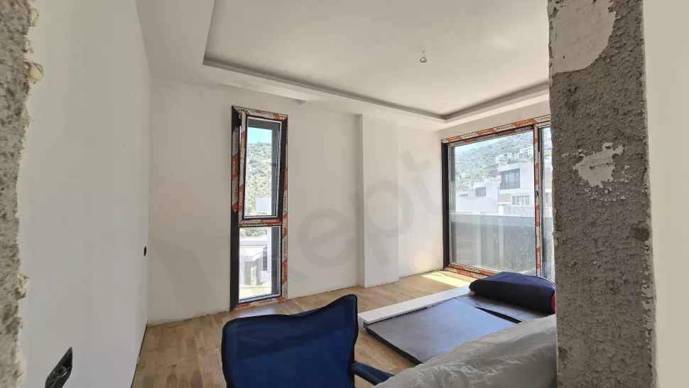 Bodrum Denize Sıfır Satılık Villa - Özel Plajlı ve Vatandaşlığa Uygun