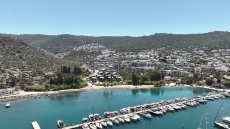 Bodrum Denize Sıfır Satılık Villa - Özel Plajlı ve Vatandaşlığa Uygun