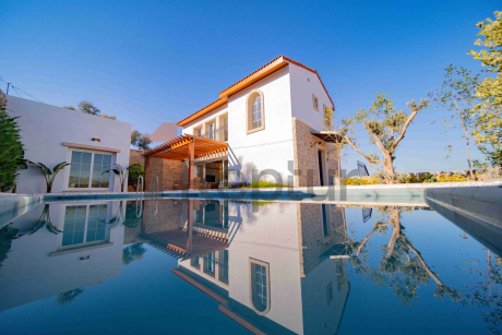 Havaalanına yakın gelişen bir bölgede özel büyük ölçekli villa projesi
