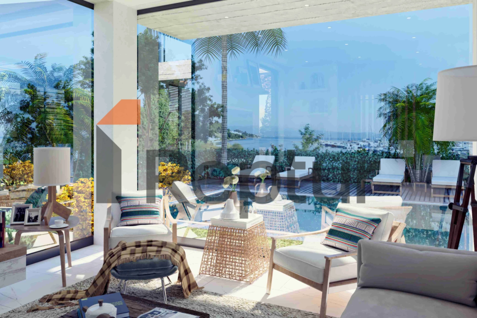 Bodrum'da cazip deniz manzaralı villalar
