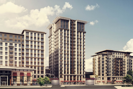 Şehrin tarihi merkezinde yeni premium sınıf konut kompleksi