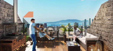 Yeşil alanın merkezinde aile konseptli proje