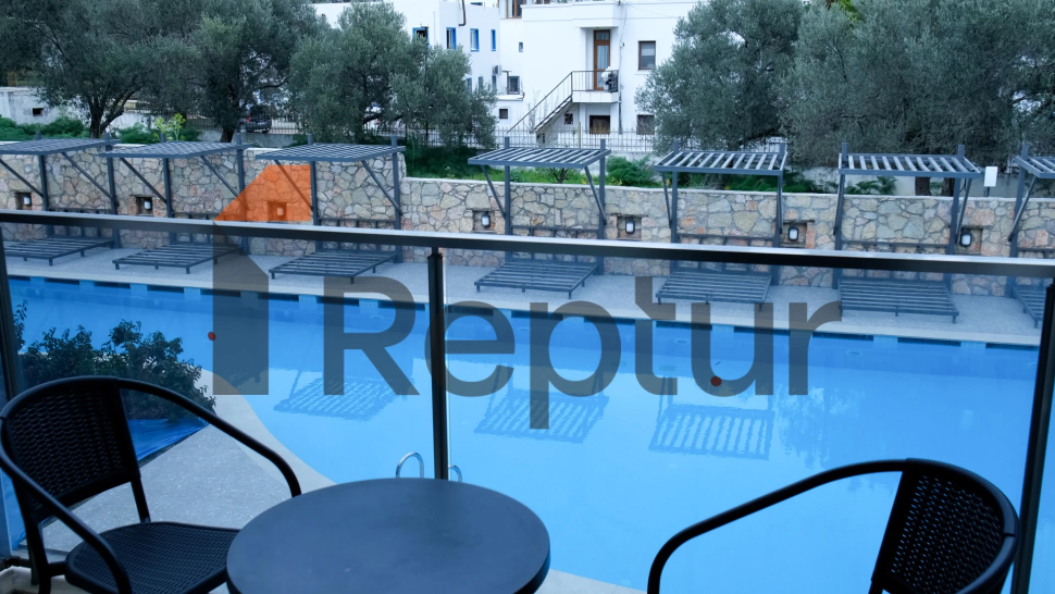 Bodrum’da Havuzlu Site İçinde Güvenlikli ve Sosyal Olanaklı Daire