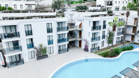 Bodrum’da Havuzlu Site İçinde Güvenlikli ve Sosyal Olanaklı Daire