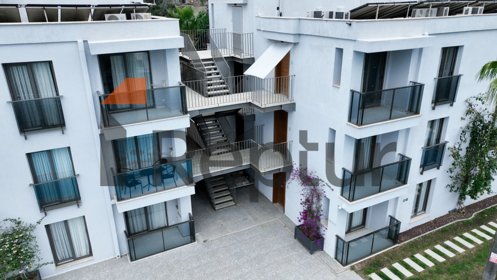 Bodrum’da Havuzlu Site İçinde Güvenlikli ve Sosyal Olanaklı Daire