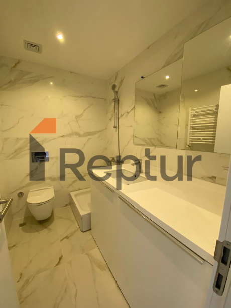 Bahçeşehir bölgesinde sahibinden satılık modern tasarımlı 1+1 daire.