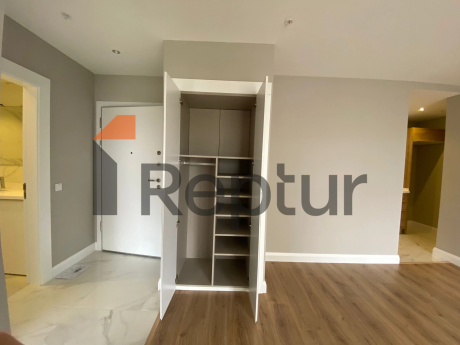Bahçeşehir bölgesinde sahibinden satılık modern tasarımlı 1+1 daire.