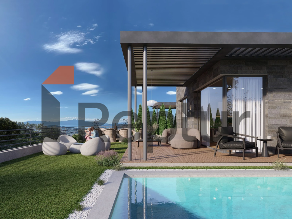 Bodrum'un kalbinde muhteşem panoramik manzaralı villa ve rezidans projesi