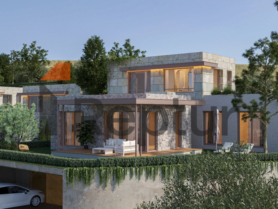 Bodrum'un kalbinde muhteşem panoramik manzaralı villa ve rezidans projesi