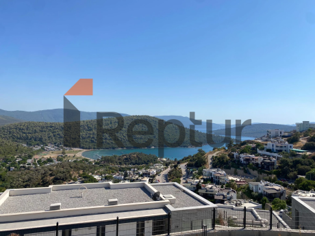 Adabükü'nde deniz manzaralı konforlu proje